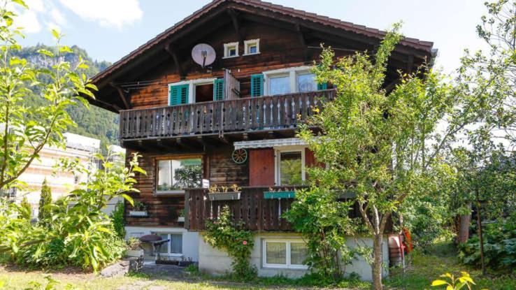 הוילה Linthal Diese Einfache Unterkunft- Bergheimat Ist Nur Fuer Backpacker- Rucksacktouristen Und Radfahrer - Huettenfeeling Im Backpackerhoues- Ganz Einfach - Ganz Unkompliziert - Ganz Relaxd מראה חיצוני תמונה